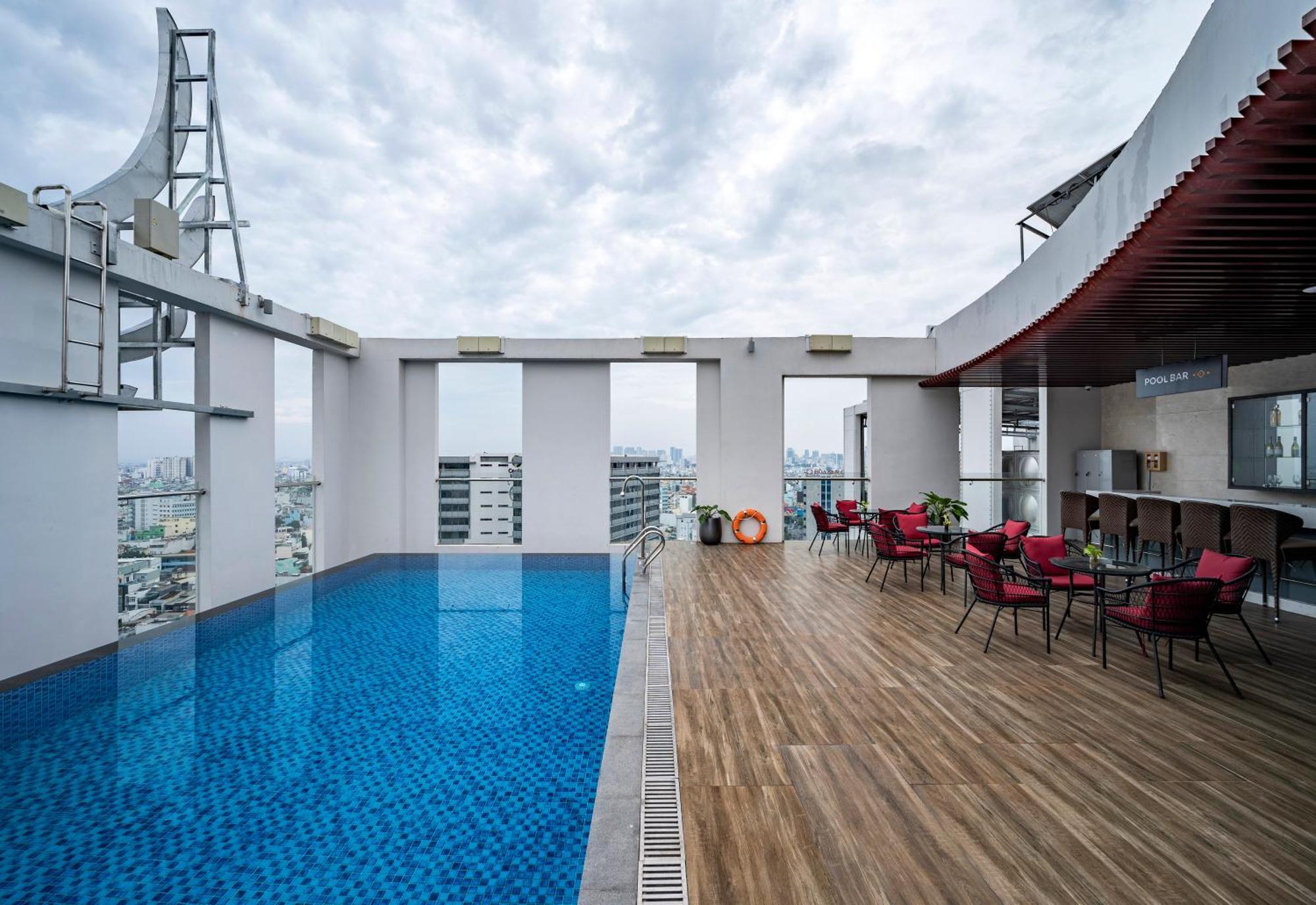 Muong Thanh Luxury Saigon Hotel Ho Chi Minh-staden Exteriör bild